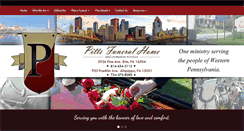 Desktop Screenshot of pittsfuneralhome.com